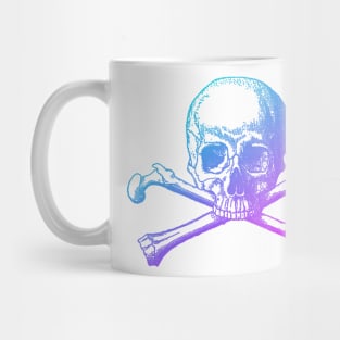 Aesthetic skull and crossbones Mug